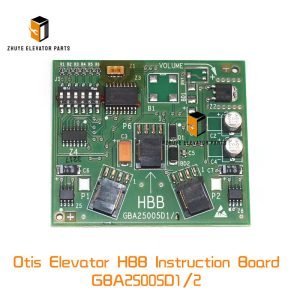 Otis Elevator HBB Instruction Board