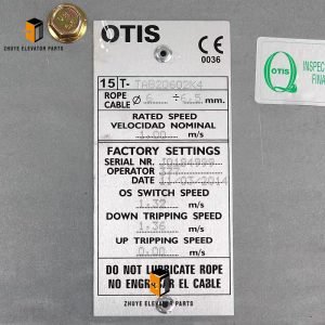 Otis Elevator Speed Limiter