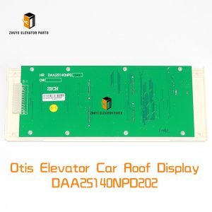 Otis Elevator Car Roof Display
