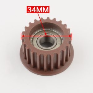 KONE elevator door machine belt pulley