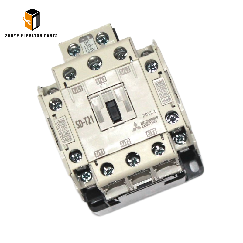 Mitsubishi elevator contactor SD-T21 DC125V Mitsubishi elevator contactor SD-T21 DC125V