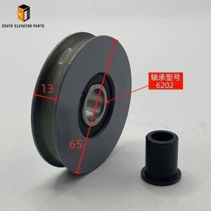 Hitachi elevator door hanger roller hanging door roller door hanger wheel roller 65*13*6202