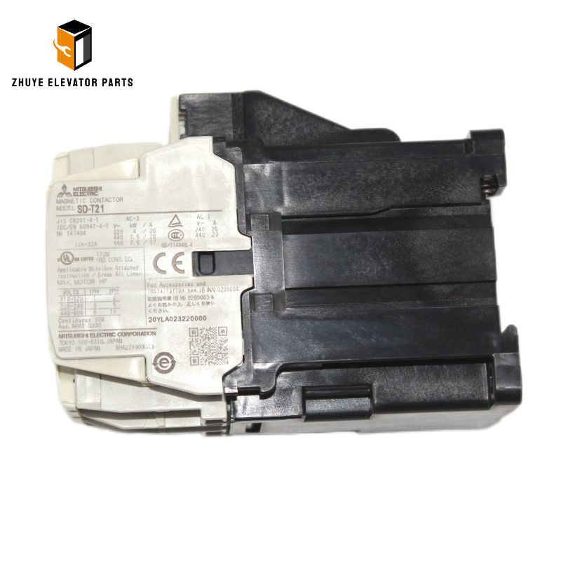 Mitsubishi elevator contactor SD-T21 DC125V Mitsubishi elevator contactor SD-T21 DC125V