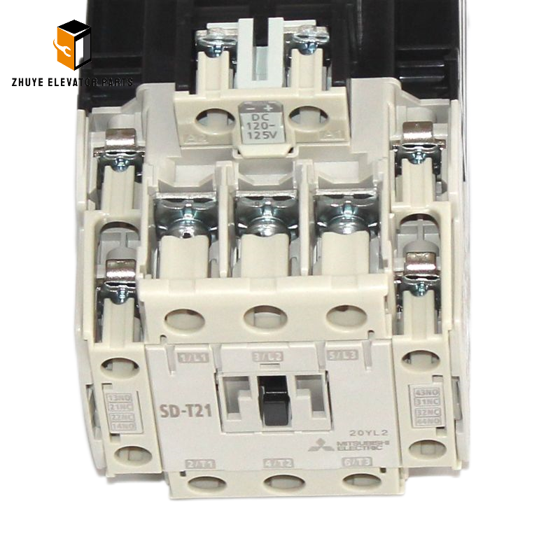Mitsubishi elevator contactor SD-T21 DC125V Mitsubishi elevator contactor SD-T21 DC125V