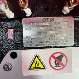 Otis GEN2 Elevator Brake TBA20236H2 TCA20236H2