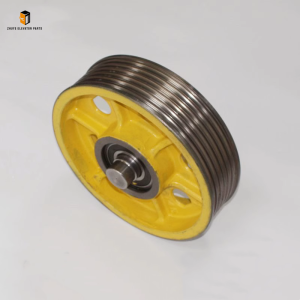 Otis elevator counterweight wheel