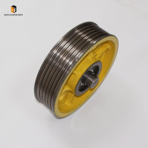 Otis elevator counterweight wheel