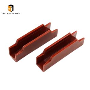 Elevator guide shoe busher liner guide Shoe Gib 120*16mm 120*10mm