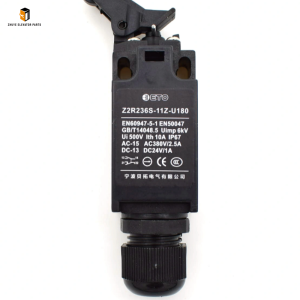 Elevator buffer limit switch