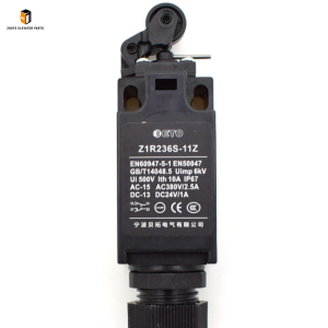 Elevator buffer limit switch