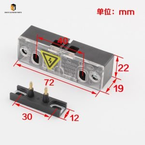 Elevator door lock contact switch landing door secondary door lock