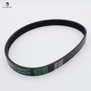 Elevator door machine belt