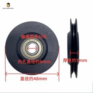 KONE elevator wire rope pulley