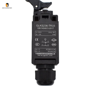 Elevator tensioner speed limiter switch