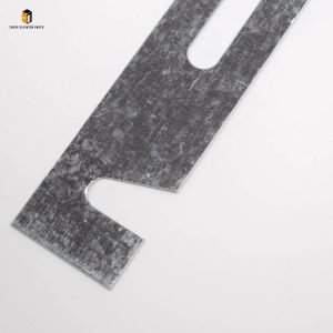 Elevator guide rail bracket gasket