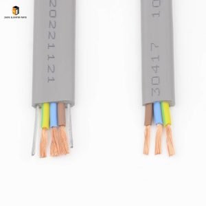 Elevator air conditioning accompanying cable