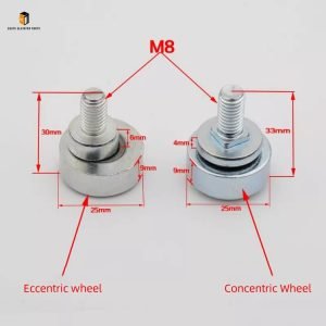 Elevator door hanger roller