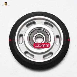 Elevator guide shoe roller