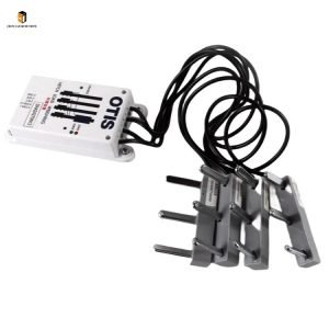 Elevator load weighing device