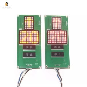 Elevator parts lop display board
