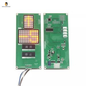 Elevator parts lop display board