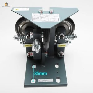 Elevator roller guide shoes