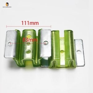 Elevator counterweight guide shoes