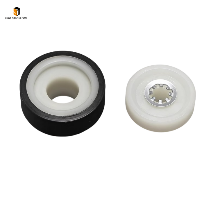 Elevator door lock hook wheel2