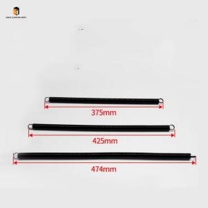 Elevator hall door spring