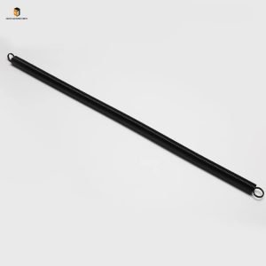 Elevator hall door spring