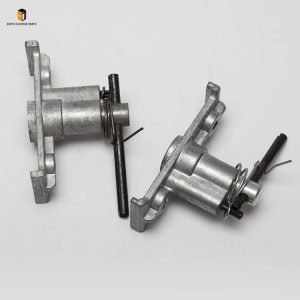 Elevator hall door triangular lock