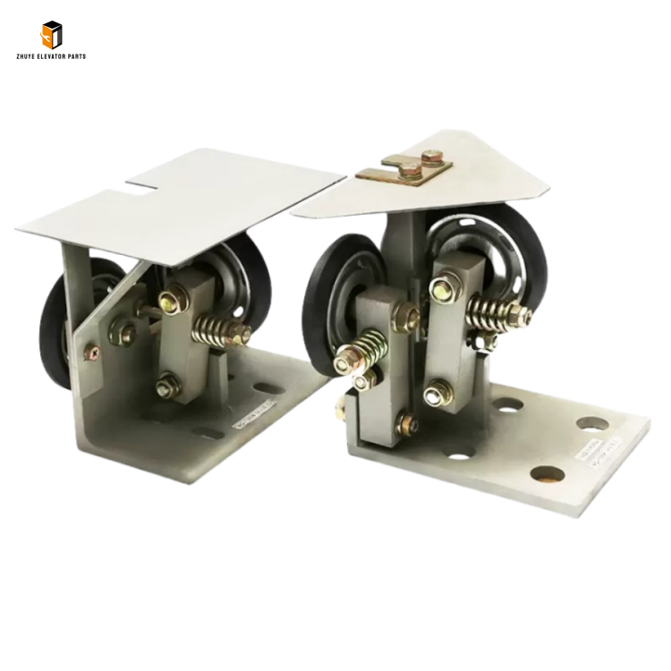 Elevator roller guide shoes2