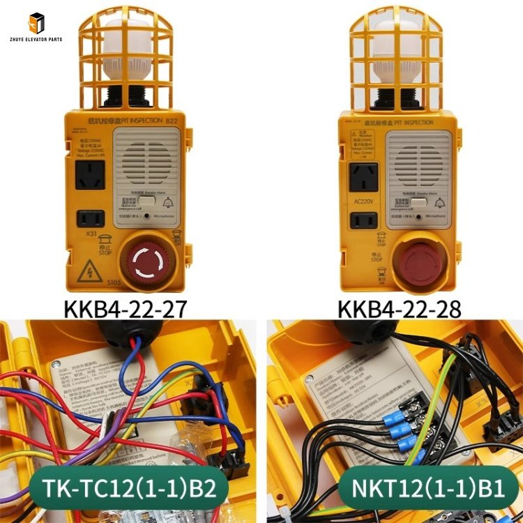 Elevator roof pit maintenance box13