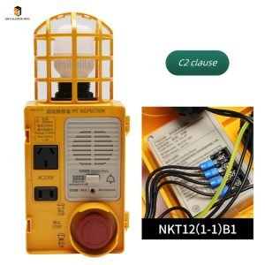 Elevator roof pit maintenance box