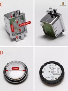 Elevator car emergency lighting