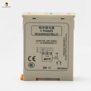 Elevator STEP phase sequence relay