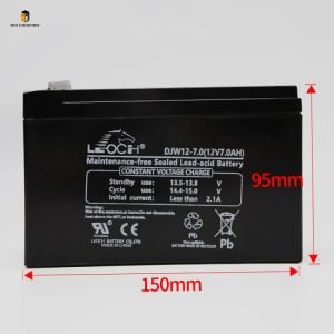 Elevator car top emergency power supply