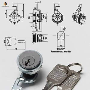 Elevator control box lock