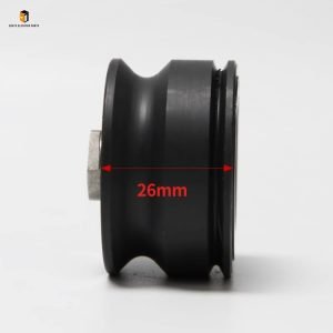 Elevator door hanging wheel