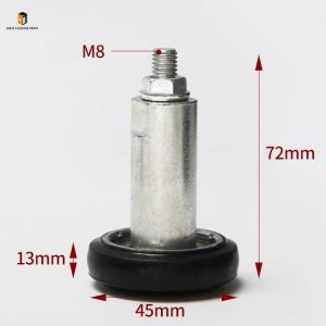 Elevator door knife roller