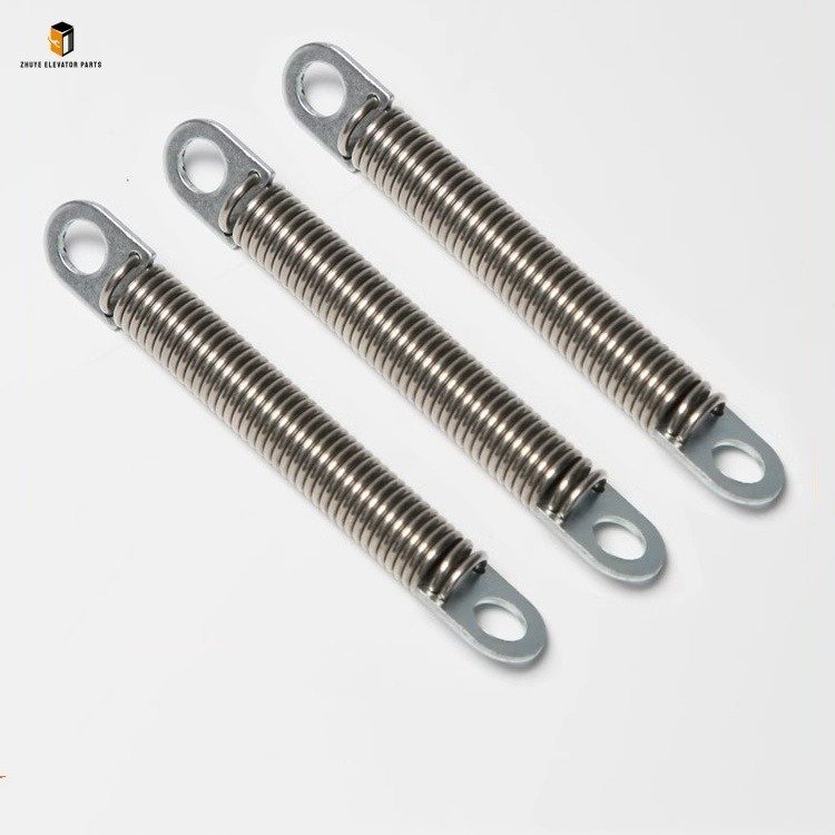 Elevator door knife spring Elevator door knife spring