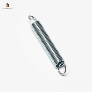 Elevator door knife spring