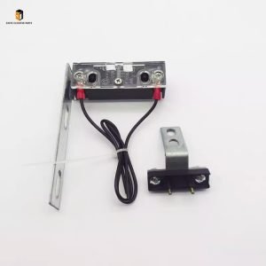 Elevator door lock bracket