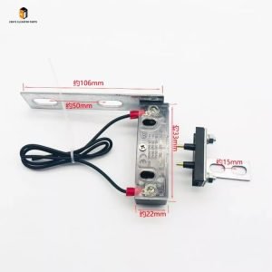 Elevator door lock bracket