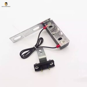 Elevator door lock bracket