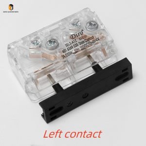 Elevator door lock contact