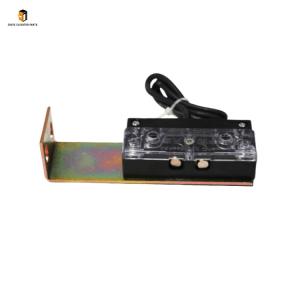 Elevator door lock contact