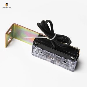 Elevator door lock contact