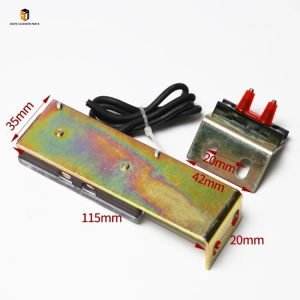 Elevator door lock contact