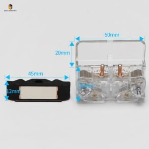 Elevator door lock contact